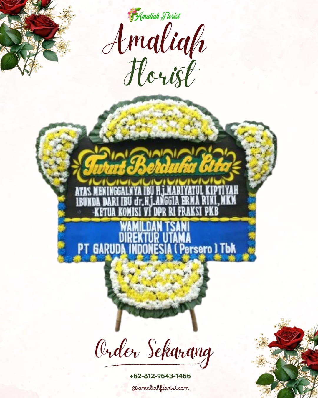 Papan Bunga Duka Mumbulsari
